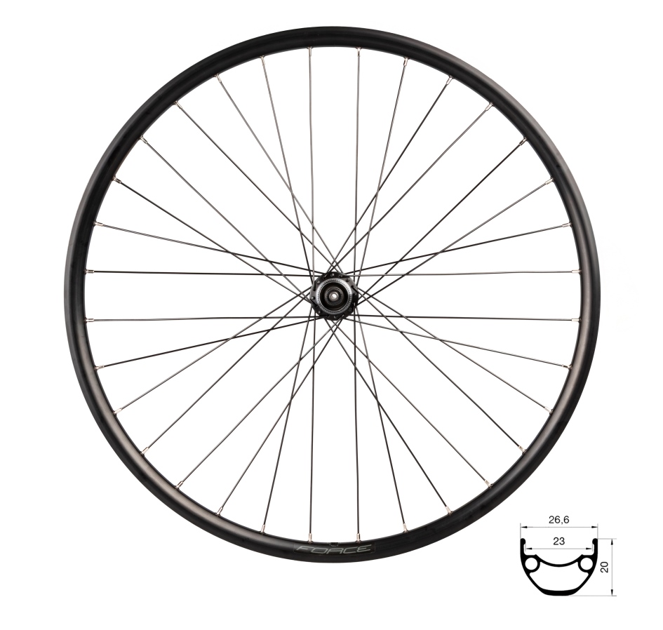 kolo zadní FORCE XC DISC 584x23 TX505-CL 32d
