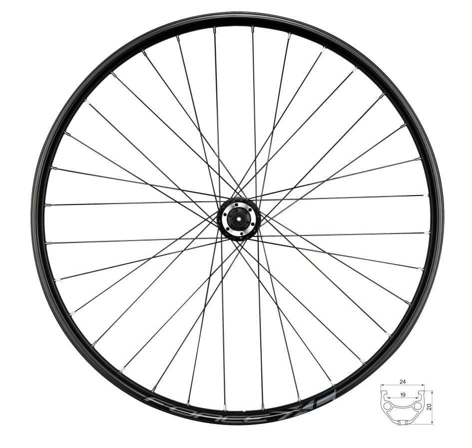 kolo zadní FORCE XC DISC 622x19 F804333-6d 32d