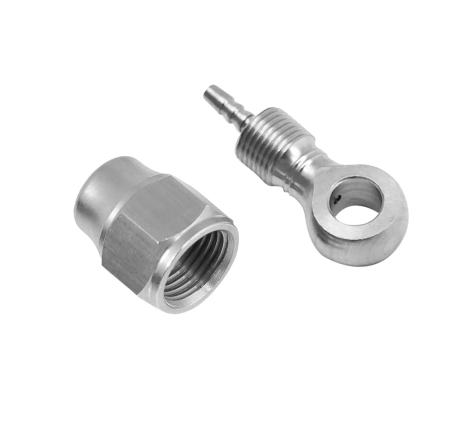koncovka banjo 2,3mm s převlečnou maticí 