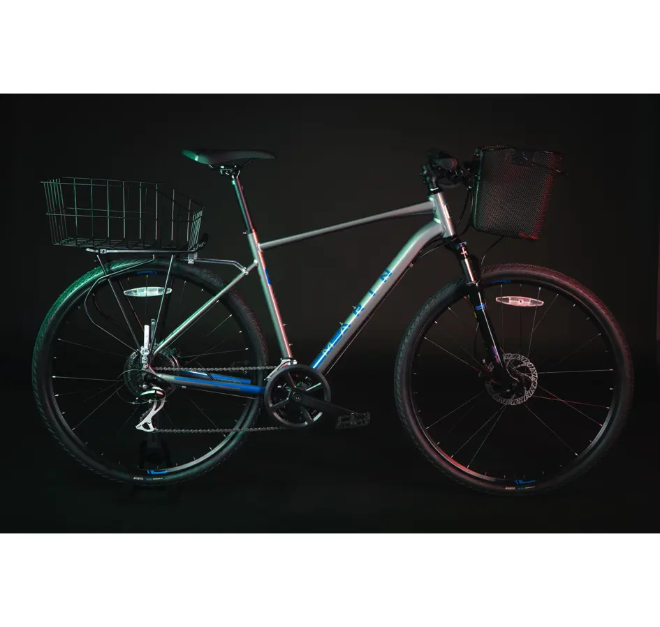 koš FORCE hustý na řídítka KLICK 31,8mm, černý