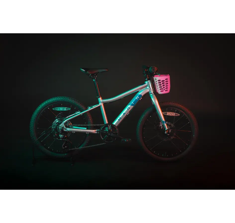 koš FORCE na řídítka dětský, růžový