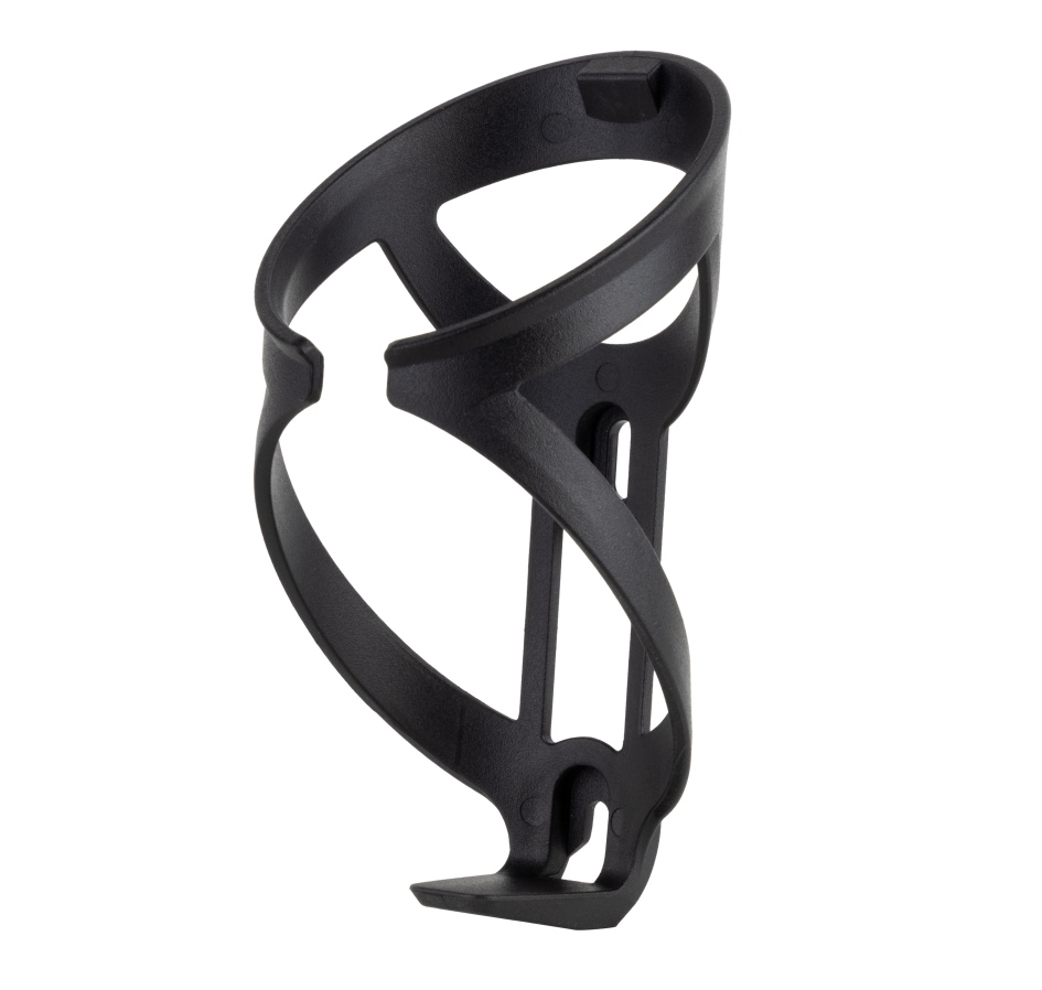 košík láhve FORCE LIVA, plastový, črn-šedý