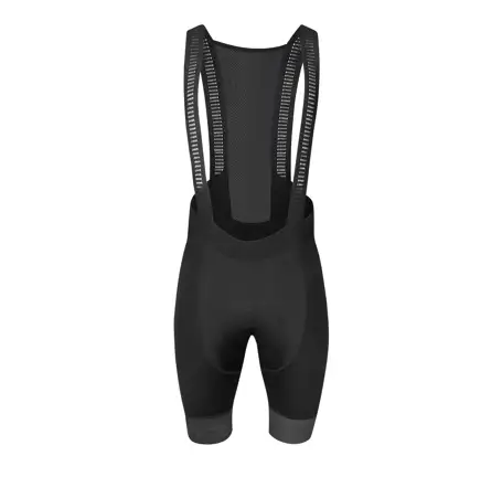 kraťasy F FASHION se šráky a vložkou,črn-šedé 