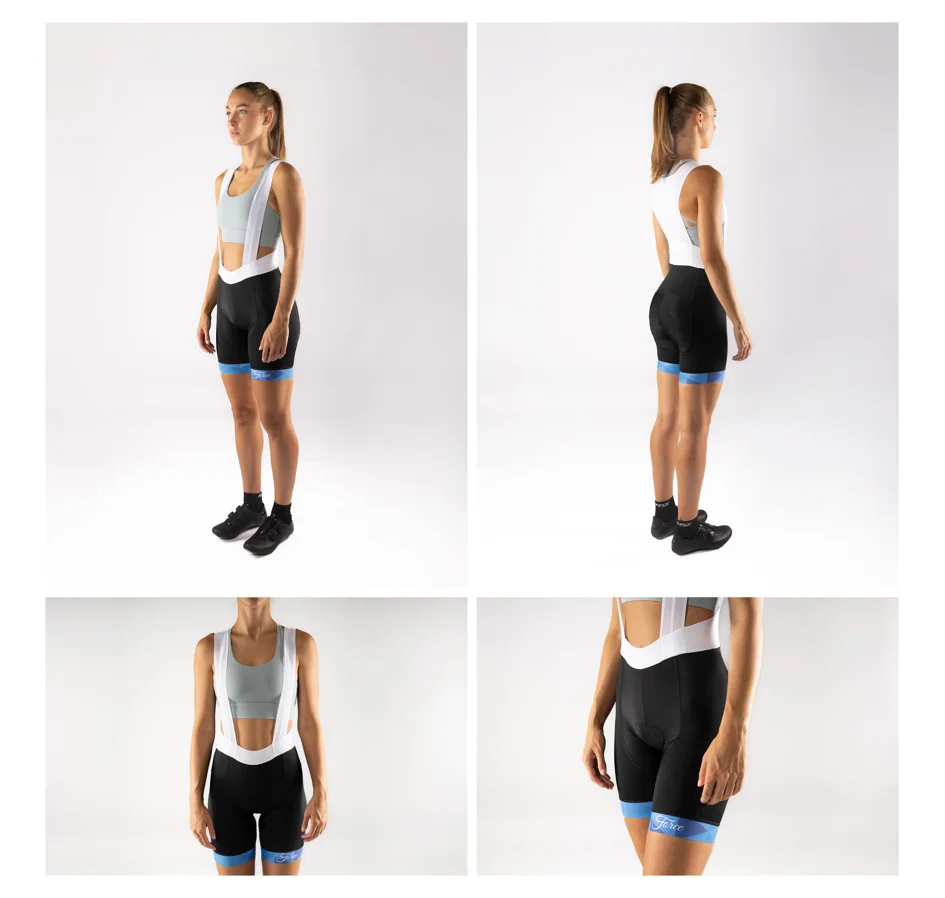 kraťasy F GEM LADY se šráky a vl, černo-modré