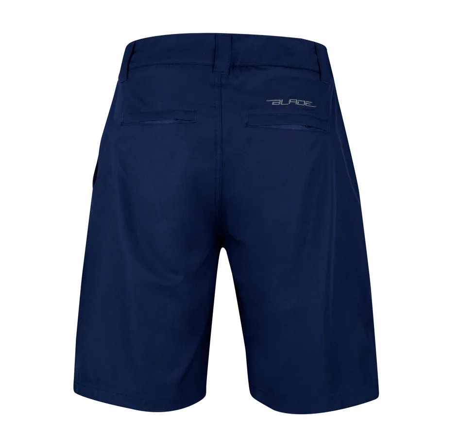 kraťasy FORCE BLADE MTB bez vložky, tmavě modré