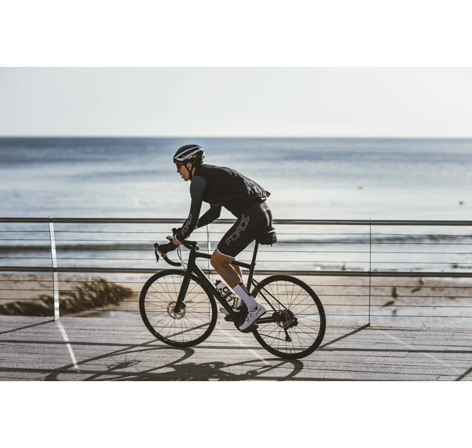 kraťasy FORCE SMOOTH se šráky a vl, černo-bílé