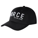 kšiltovka FORCE BEFORCE 3D, černo-bílá