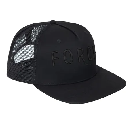 kšiltovka FORCE TRUCKER LOGO 3D, černá