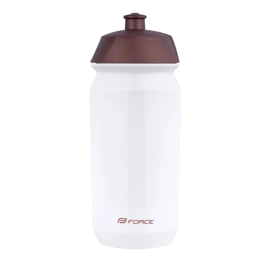 láhev F RIDE BIKE 0,5 l, bílo-bronzová