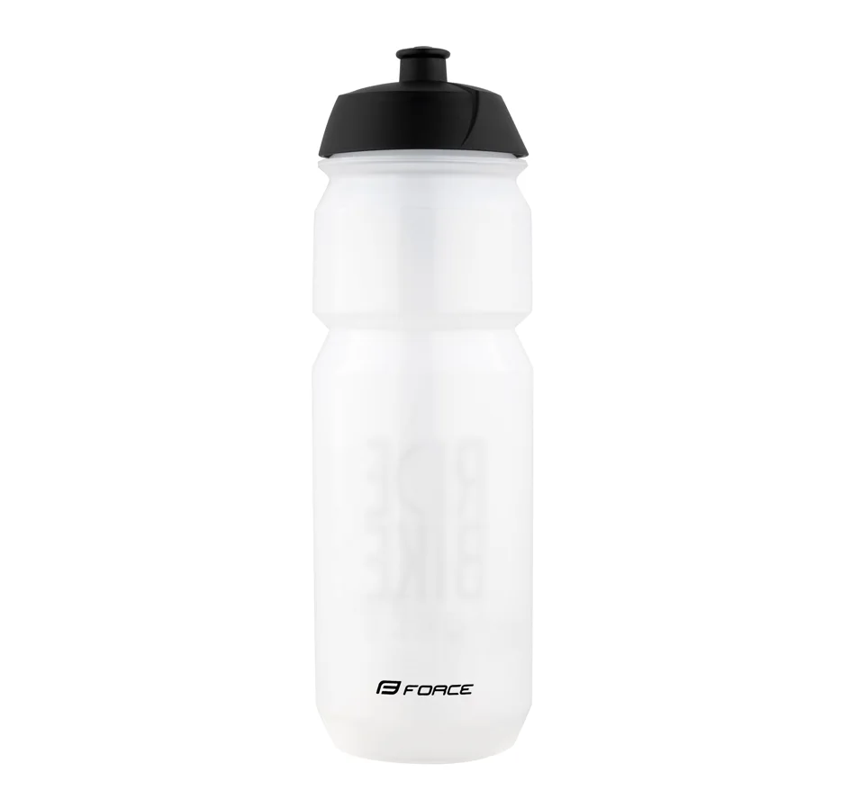 láhev F RIDE BIKE 0,75 l, transparentní-černá