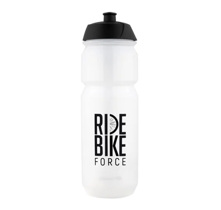 láhev F RIDE BIKE 0,75 l, transparentní-černá