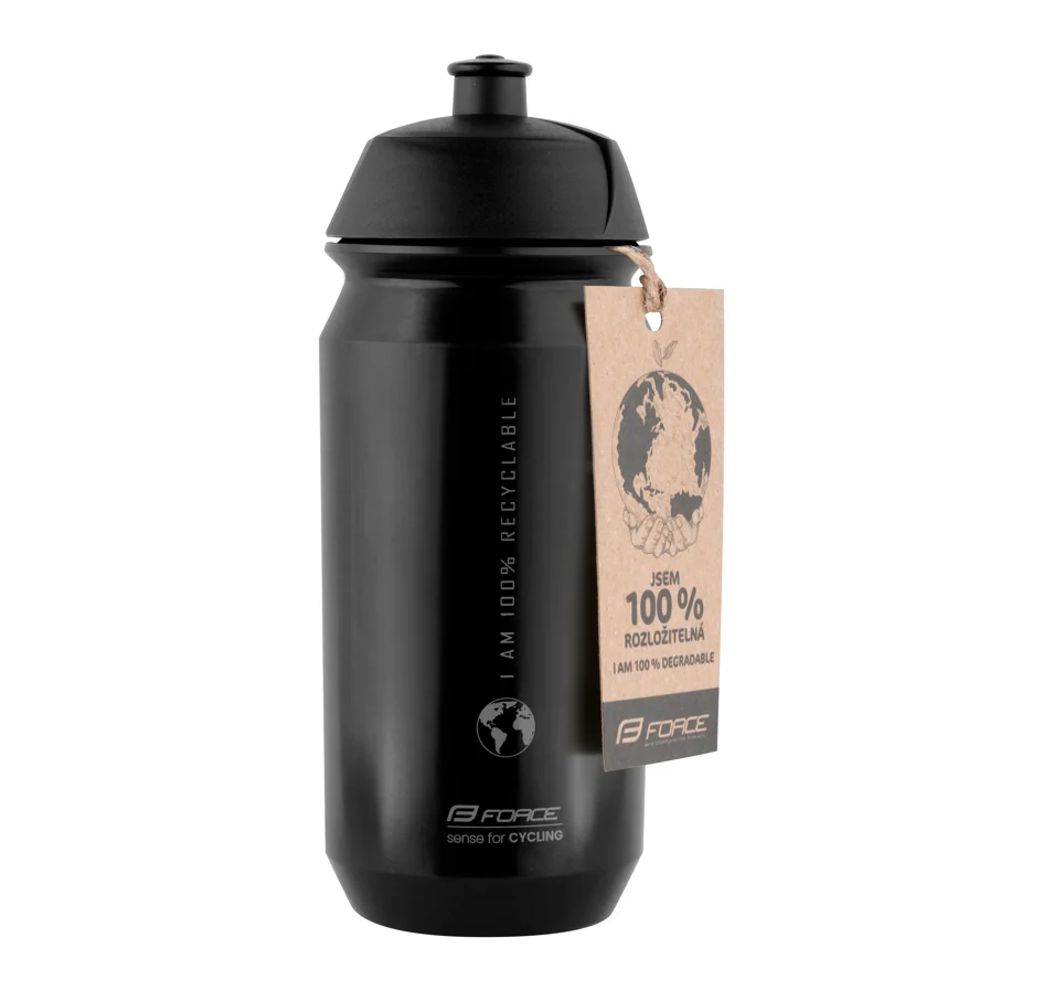 láhev FORCE BIO EARTH 0,5 l, černo-šedá