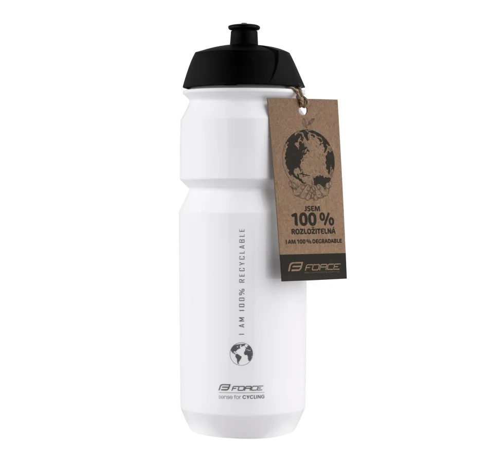 láhev FORCE BIO EARTH 0,75 l, bílo-šedá