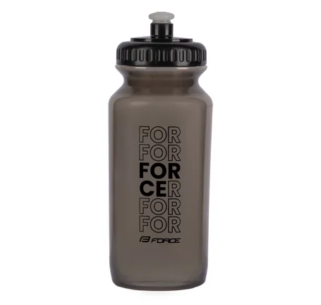 láhev FORCE DAILY 0,5 l, transparentní černá-černá