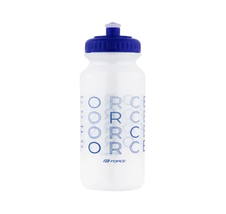 láhev FORCE ENJOY 0,5 l, transparentní-modrá