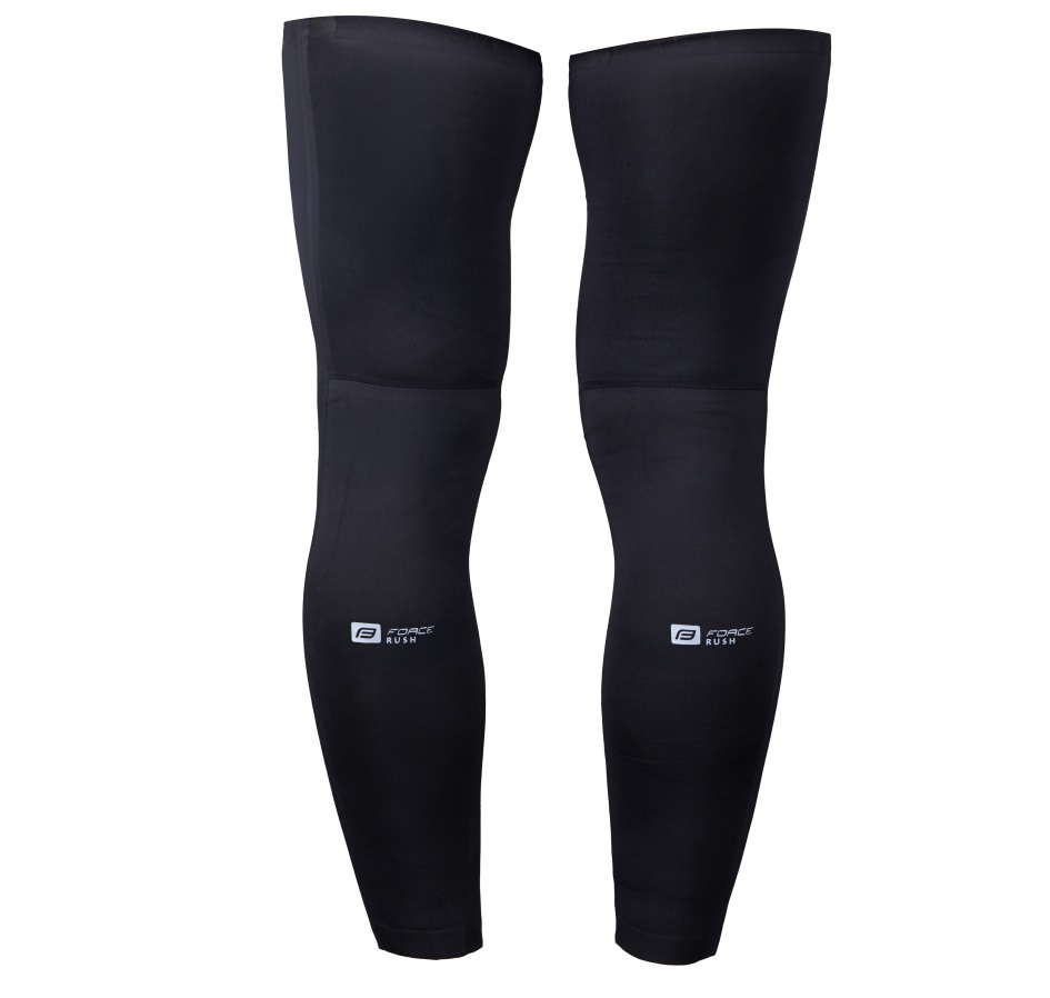 leg warmers FORCE RUSH, taped, black