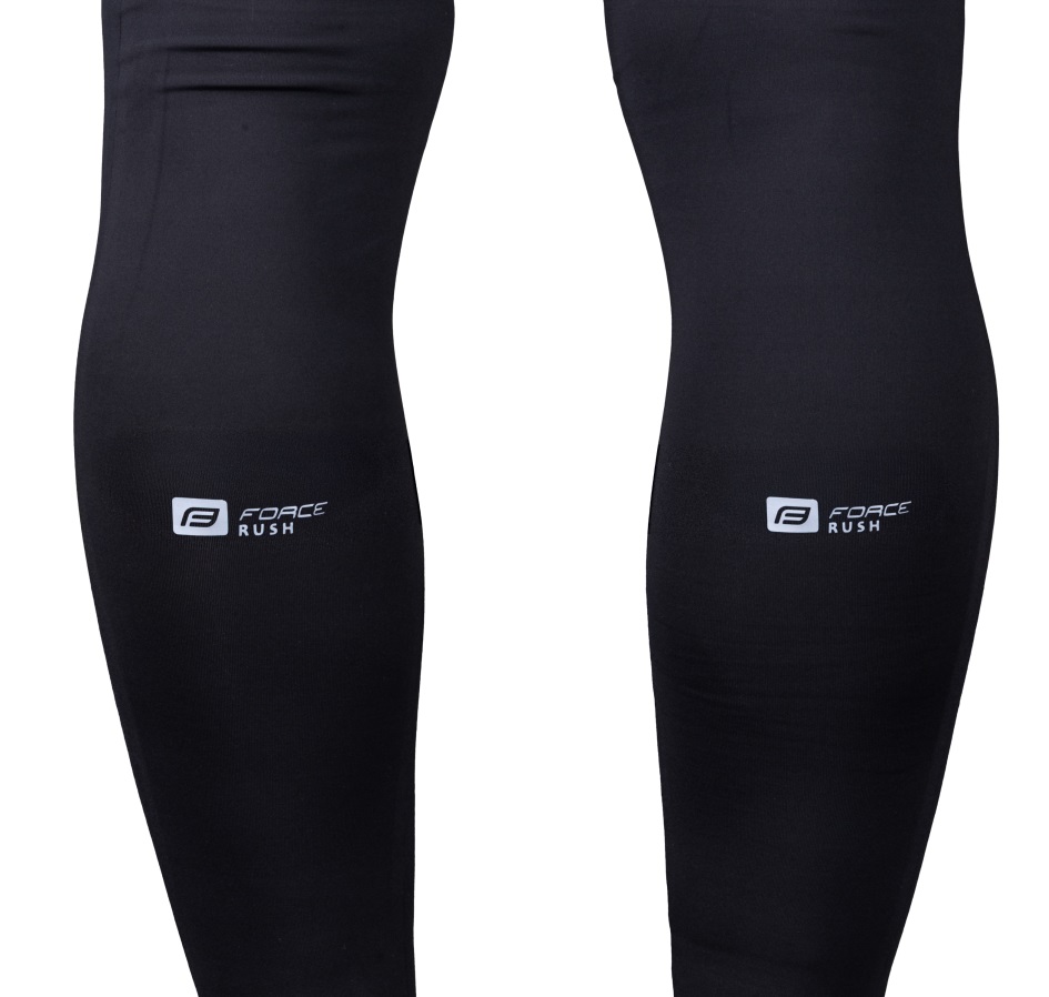 leg warmers FORCE RUSH, taped, black