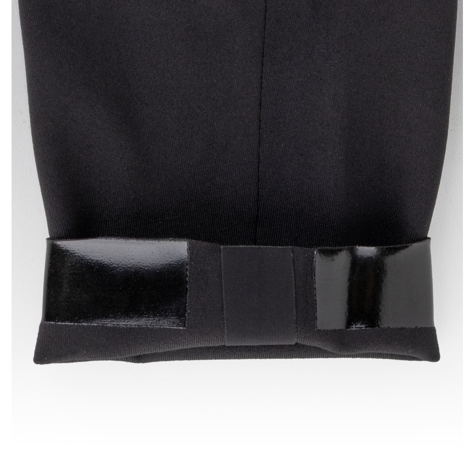 leg warmers FORCE RUSH, taped, black