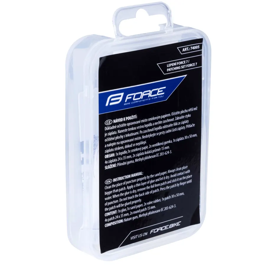 lepení FORCE 7 plastová krabička-větší 85x60x17mm