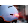 light for helmet FORCE METROPOLIS, red