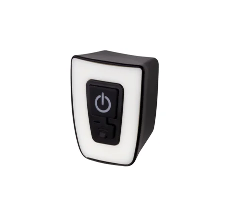 light for helmet FORCE ZEBU, red