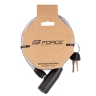 lock F ECO spiral w/ holder 120cm/8mm,transparent