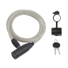 lock F ECO spiral w/ holder 120cm/8mm,transparent