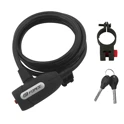 lock F LUX spiral with holder 180cm/8mm, black