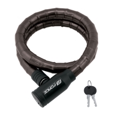 lock F protected without holder 80cm/18mm, black