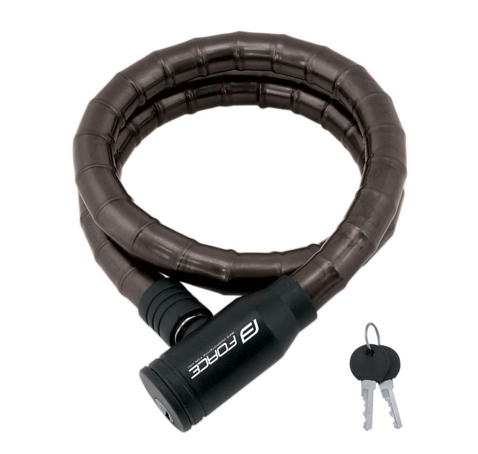 lock F protected without holder 80cm/18mm, black