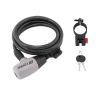lock F RON spiral with holder 120cm/8mm, black