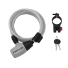 lock F RON spiral with holder 185cm/8mm, transpar.