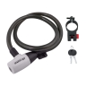 lock F RON spiral with holder 80cm/12mm, black