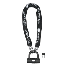 lock FORCE chain 100cm/10mm, black