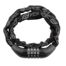 lock FORCE CHAIN code 120cm/4mm, black