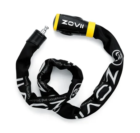 lock ZOVII, smart chain w/th alarm 120cm/8mm
