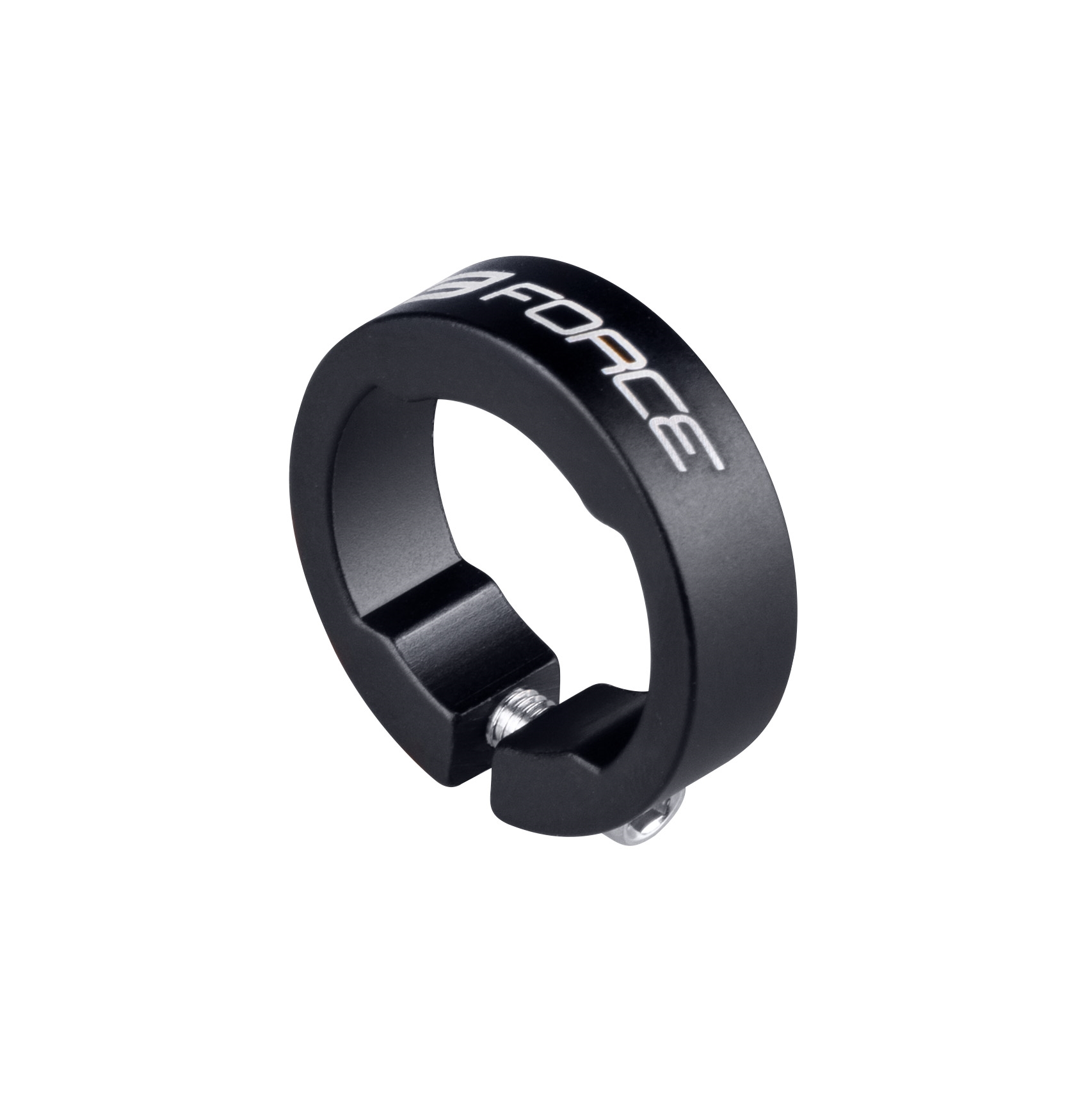 locking clamp FORCE for grips alloy open, black Force