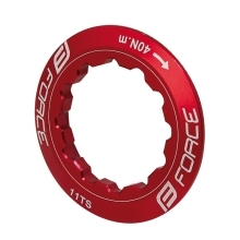 lockring FORCE for cassette 11 t, red