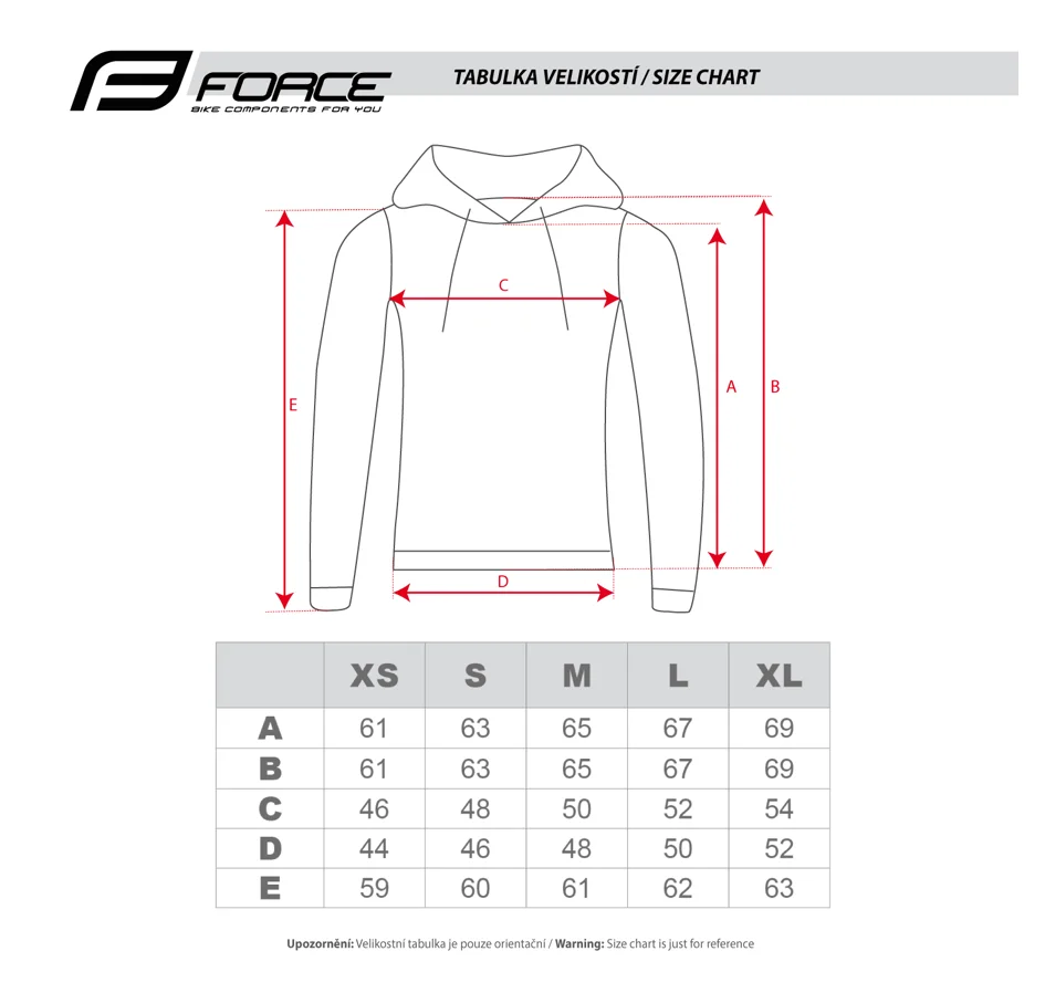 mikina F COMFY UNI přes hlavu s kapucí, černá