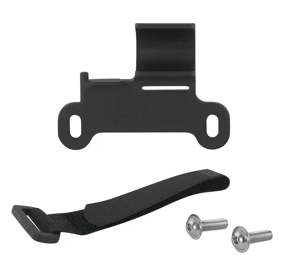 minipump FORCE POCKET DUO TELESCOPE plastic, black