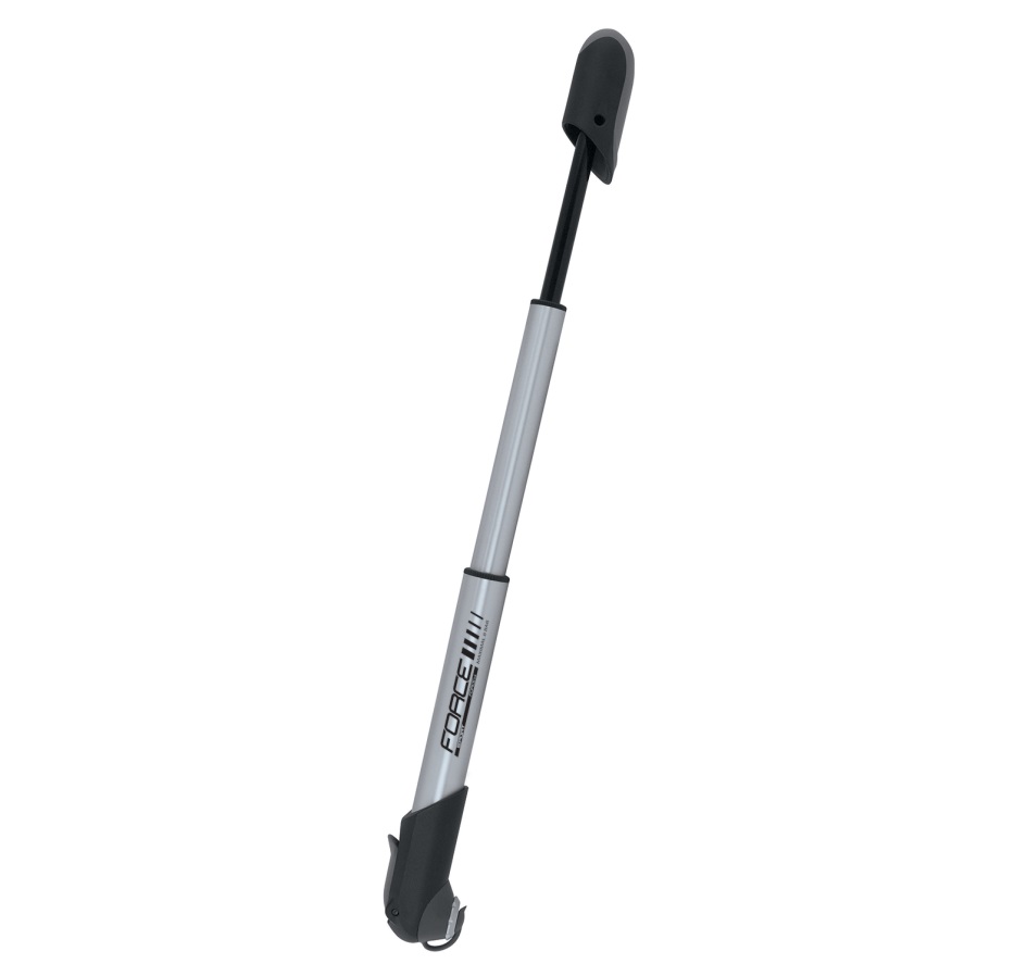 minipump FORCE SPORT DUO TELESCOPE alloy, silver