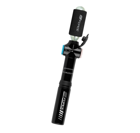 minipump FORCE T-COMB CO2 Al combined, black