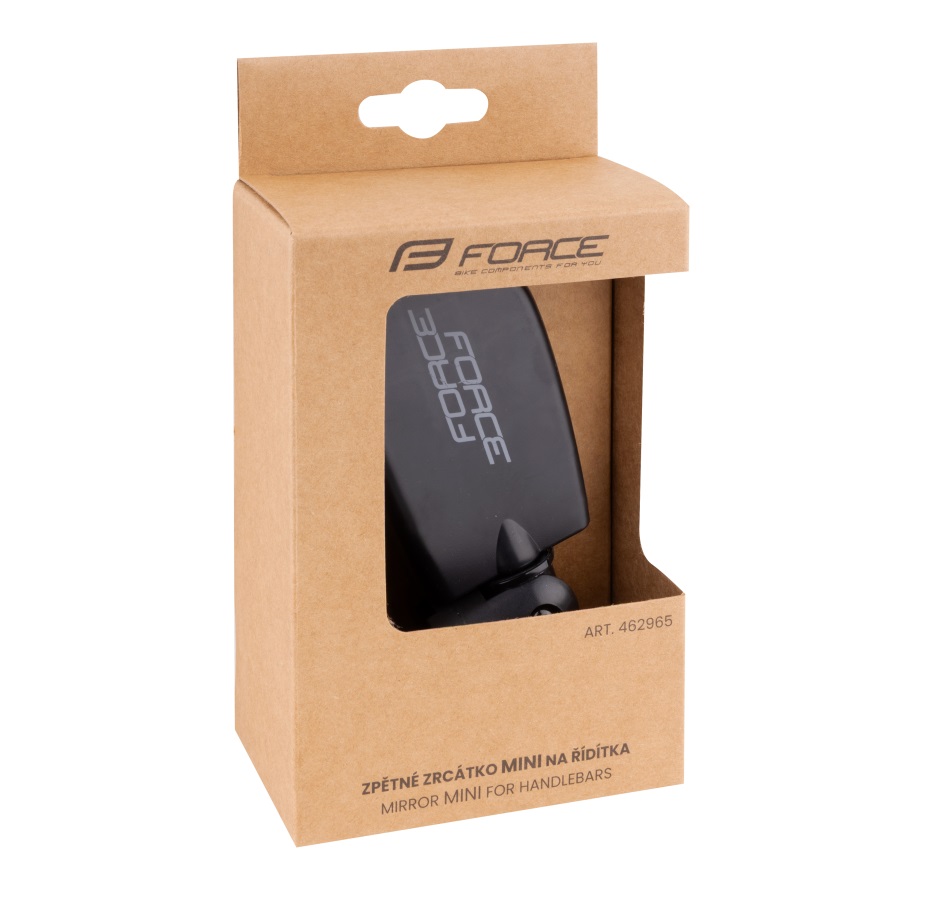 mirror F MINI for handlebars reversible, black