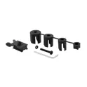 mudguard F WIGO for fork 24-29" plastic, black