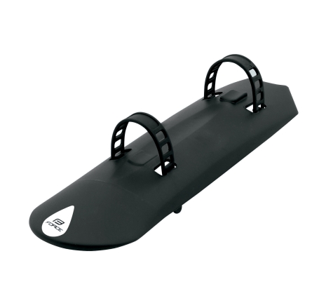 mudguard FORCE under frame+rubber strap, black