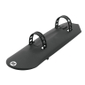 mudguard FORCE under frame+rubber strap, black