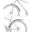 mudguards FORCE 26 - 28" with scoop, black