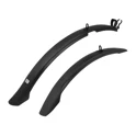 mudguards FORCE GRAND, 24"-29" plastic, black
