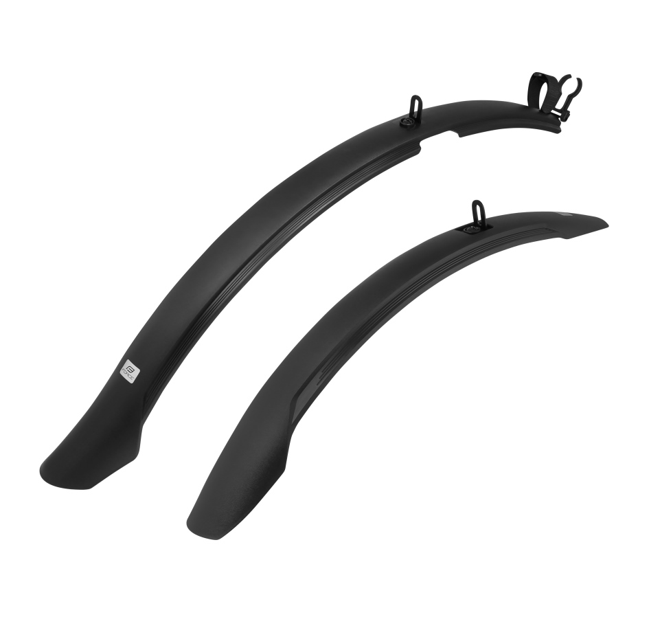 mudguards FORCE GRAND, 24"-29" plastic, black