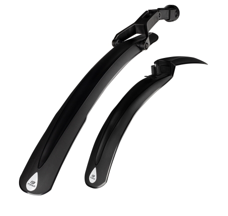 mudguards FORCE SPLASH, 27,5-29", plastic, black